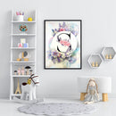 Handmade Flower Letter 5D DIY Full Round Drill Drawing Kit Diamond Painting Gift