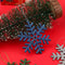 Decorations Ornaments Winter Snow 10cm Plastic Snowflake Glitter Powder Xmas