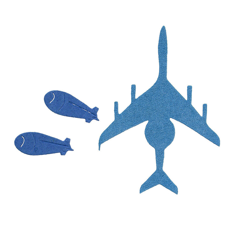 Fighter Plane Tool Set DIY Handmade Stencils Album Decor Cutting s