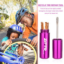ZTTO Bicycle Tubeless Tire Repair Kit Rubber Stripes Drill Puncture Tools Newly