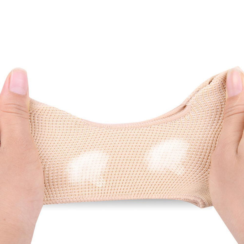 2pcs U-shape Foot Thumb Valgus Front Concealer Palm Straightening Insole (L