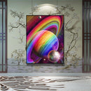5D Full Square Drill Diamond Painting DIY Planet Universe Rhinestone Picture