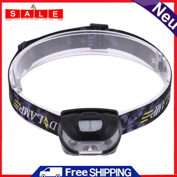 Rechargeable LED Headlights Waterproof 3000Lm Body Motion Sensor Glow