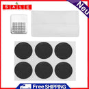 6pcs Glue-Free Round Bike Inner Tire Repair Patch with Tire Polishing Pad Set