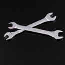6x7mm Metal Open End Wrench Double Headed Spanner Machine Auto Repair Tools