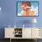 Hand Painted on Canvas DIY Cloud Girl Oil Paint By Numbers Drawing Kit Ornaments