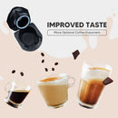 #A Reusable Capsule Adapter Refillable Capsules Holder for Nespresso Dolce Gusto