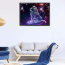 5D Diamond Painting Animal Full Round Drill Rhinestone DIY Crafts Home Pictur
