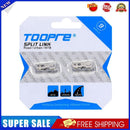 TOOPRE 2 Pairs Bicycle Chain Link Connector MTB Bike Master Links (9S)
