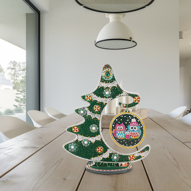 DIY 5D Mosaic Crystal Christmas Tree Diamond Painting Kit Rhinestone Craft