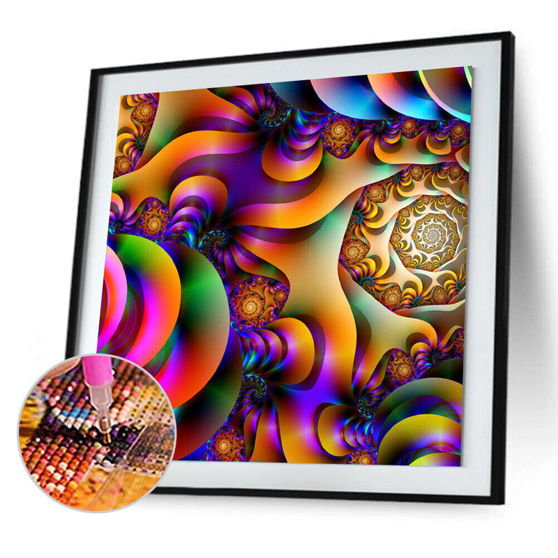 5D DIY Full Drill Diamond Painting Cross Stitch Embroidery Kit (Abstract07)