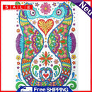 5D DIY Diamond Painting Hippo Partial Special Shape Drill Animal Picture Decor