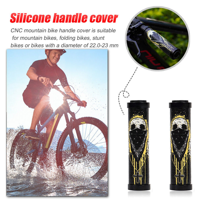 Bicycle Grip Sleeve MTB Bike Handleable Locking Grips Cover Cycling Accessories