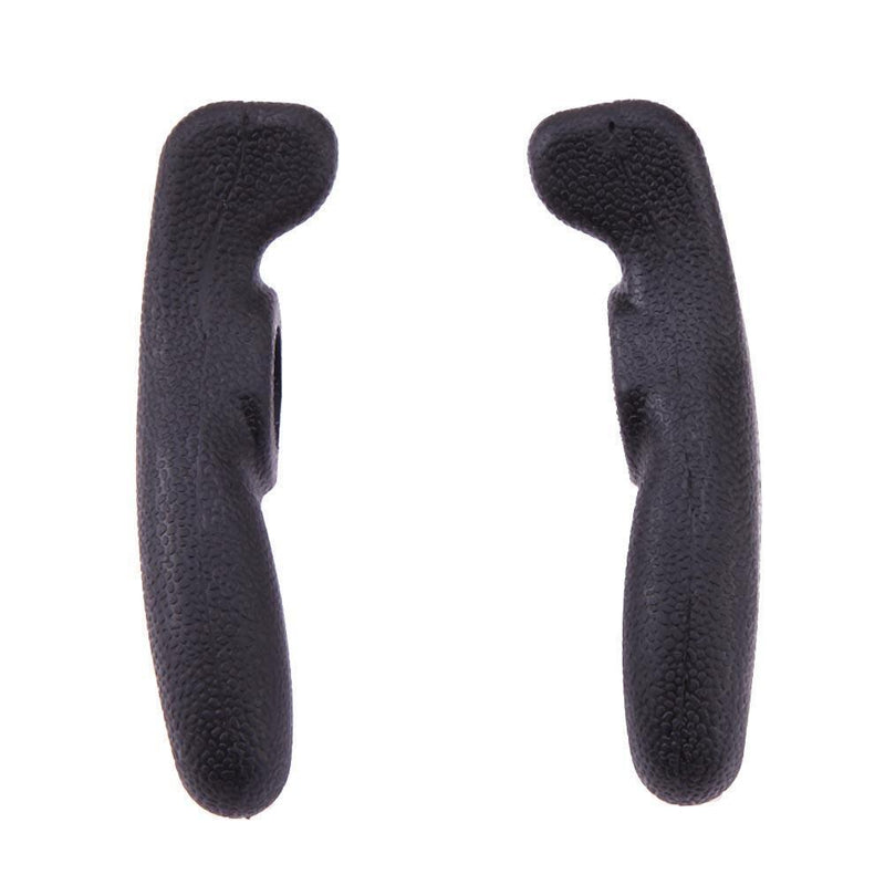 Black 2Pcs Outdoor Mountain Bicycle Cycling Handle Bar End Security Grips