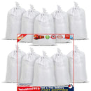 White Empty Poly Sandbags Polypropylene Heavy Duty Sand bags for Flooding Newly