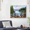 Paint By Numbers Kit DIY Early Morning By Sea Colouring Oil Picture Craft