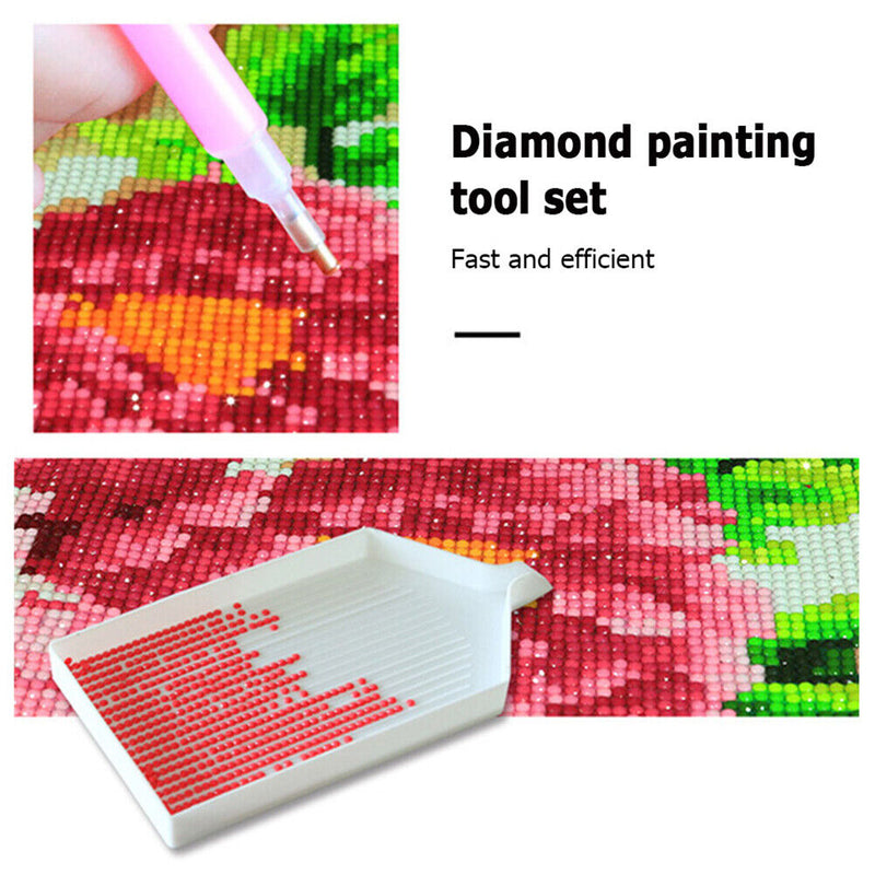 Diamond Painting Bead Sorting Tray Stackable Rhinestone Plate (1pc White) Newly