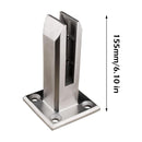 Railing Clamp Glass Clip Floor Standing Stairs Balconys Pool Spigots-Balustrade.