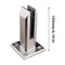 Railing Clamp Glass Clip Floor Standing Stairs Balconys Pool Spigots-Balustrade.