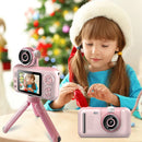 #A 2.4 Inch Ips Color Screen Kids Camera 40mp 1080p Mini Photo Camera Birthday G