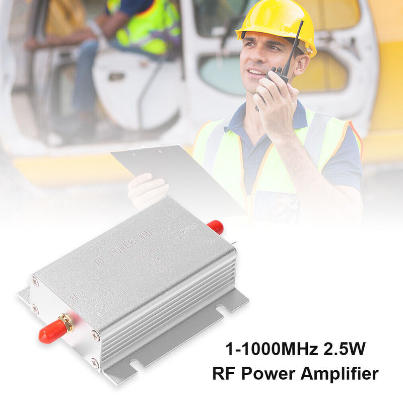 2.5W RF Power Amplifier 1-1000MHz Radio Power Amplifier Wireless Remote Control