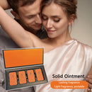 Unisex Apply Perfume Set Mini Solid Perfume Kit Push Cover Use for Birthday Gift