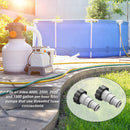 For Intex ARU Threaded Connection Pumps Plastic Hose Adapter with Collar Newly