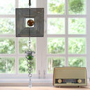 DIY Rotating Wind Chime Novelty Metal Hanging Sculpture Wind Chime Bell (C)