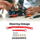 Steering Rod Links Kits for Axial SCX24 AXI90081 1/24 RC Crawler DIY Accessories