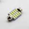 White 5730 10SMD COB Festoon Light Dome Lamp Car LED Reading Bulbs C5W For 4Pcs