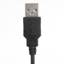 USB Power Cable 2 Pin USB 2.0 Male Cord Extension DIY with Switch (Black)