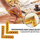 90 Degrees Carpenter Woodworking Square Corner Clamp Right Angle Ruler (A) Newly