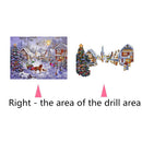 Christmas 5D Diamond Painting Santa Needlework Embroidery Cross Stitch