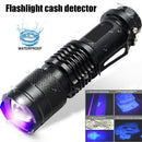 Alloy Super Bright Flashlight Torch 365nm Aluminum Light UV LED Torches