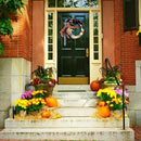 Halloween Moon Maple Leaf Door Wreath Garland Outdoor Yard Home Party Decor #