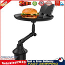 2 in 1 Car Phone Cup Holder Tray Auto Vehicle Rotary Food Table Rack Long) Newly