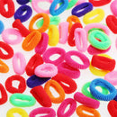 100pcs Cute Elastic Rope Baby Girl Fashion Hair Ties Holders-Hairbands L9O5