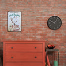 Chicken Eggs Letter Metal Plate Poster Bar Pub Tin Plates Painting Wall Signs