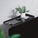 TV and Screen Top Shelf Monitor Top Mounting Bracket for Cable Box (Black) Newly