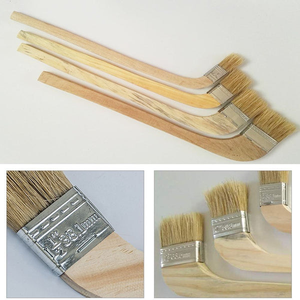 Elbow Brushes Side Curved Brush Marine Paint Brushes Dust Cleaning Brush