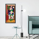 DIY Diamond Painting Christmas Dwarfs Hang Wreaths Full Round Drill Picture