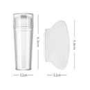 Stencil Makeup Tool Stamper Scraper Jelly Silicone Nail manicure plate Nail Art