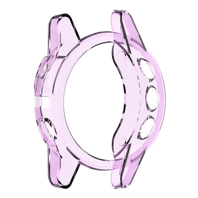 Anti-scratch TPU Transparent Skin Protector Frame for Garmin Fenix 5S Smartwatch
