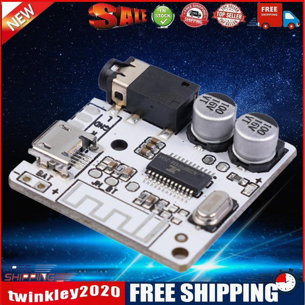 3Pcs Bluetooth-compatibleAudio Receiver Board MP3 Lossless Decoder Module