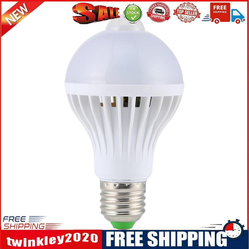 9W E27 Infrared Body PIR Motion Sensor Lamp Auto Smart LED