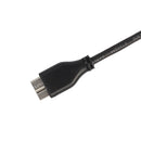 47cm 1.5ft USB 3.0 Male-A to USB3.0 Micro-B Data Cable Black