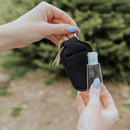 Flip Cap Hand Washing Bottle Keychain Holder Travel Bottle Refillable Bottles