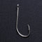 50pcs High Carbon Steel Barbed Fishing Hooks Sea Fishing Bait Holders(No.2)