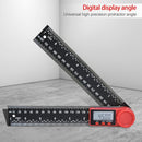 200mm Digital Protractor Ruler Inclinometer Goniometer Measuring Tool (A) Newly