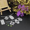Snowvirtuos 3 Piece Conch Lantern Cutting Stamp Stencil Scrapbook Embossing